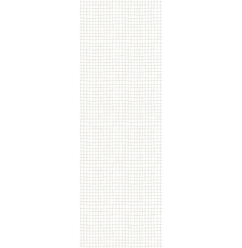 Papel de Parede Infantil Gride Mini Marrom