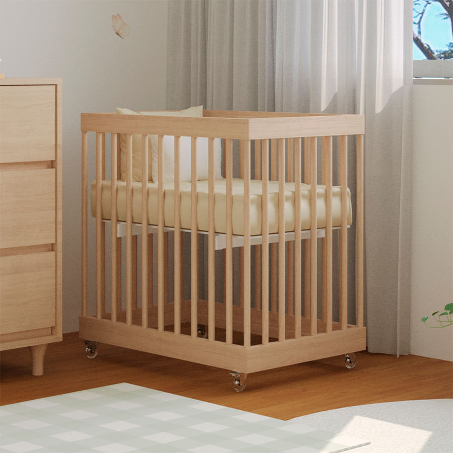 Kit de Transformação Para Mini Berço Haus Nature Palitado - Carvalho