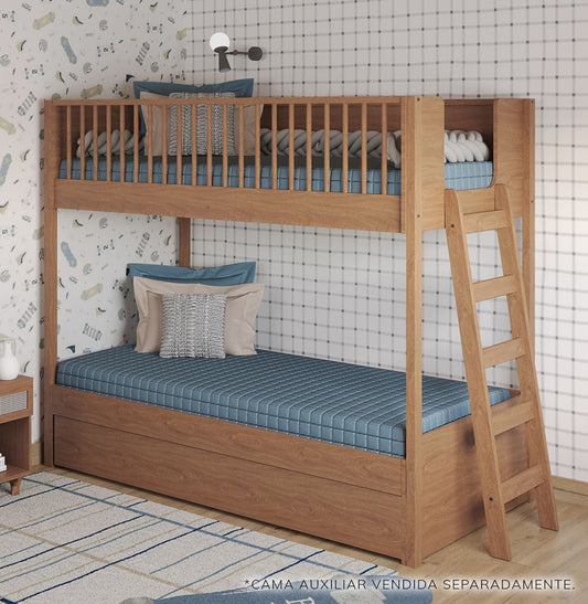 Beliche Slim Com Cama Turca Solteiro - Freijó