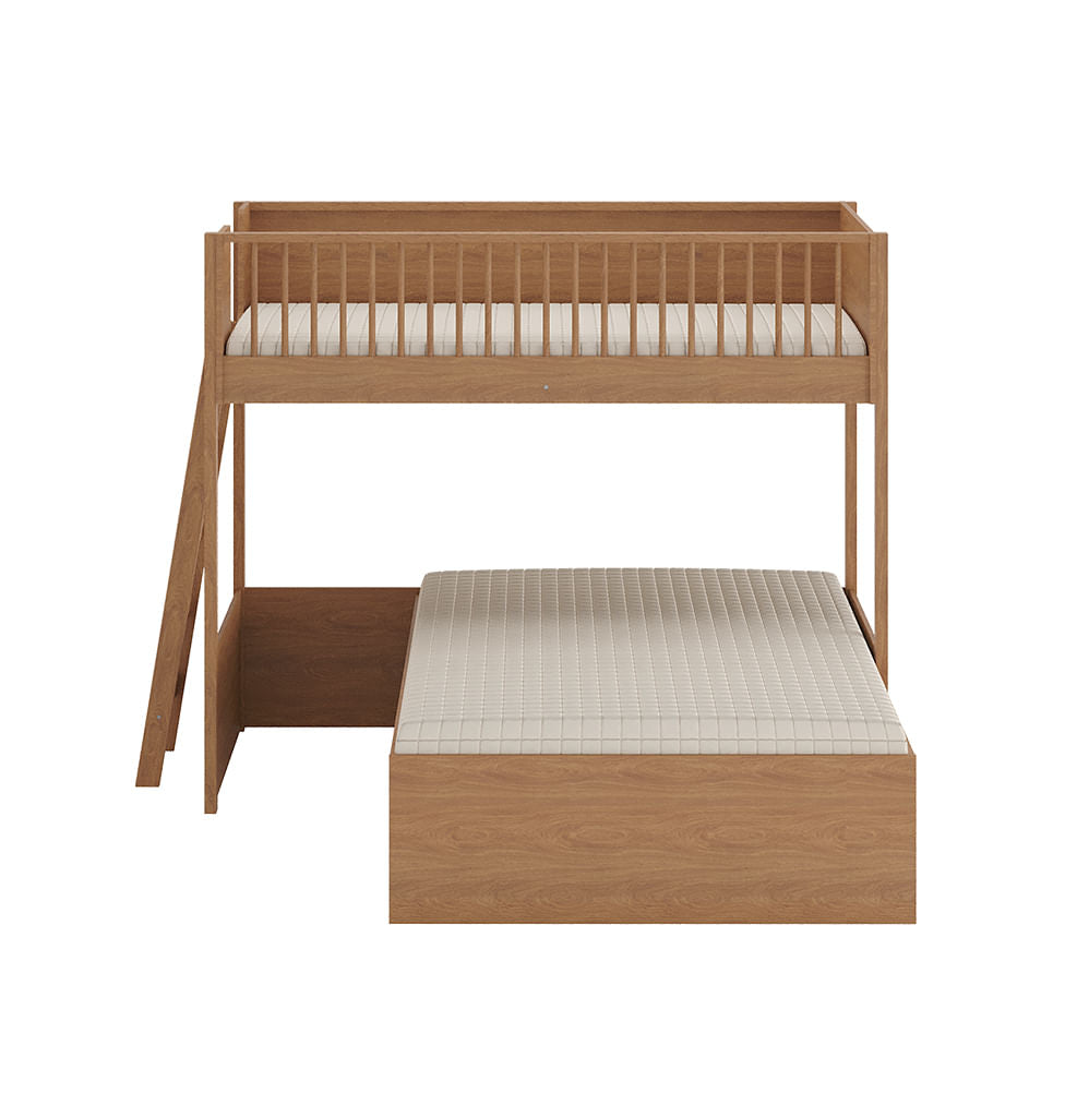 Beliche Slim Com Cama Turca Casal - Freijó