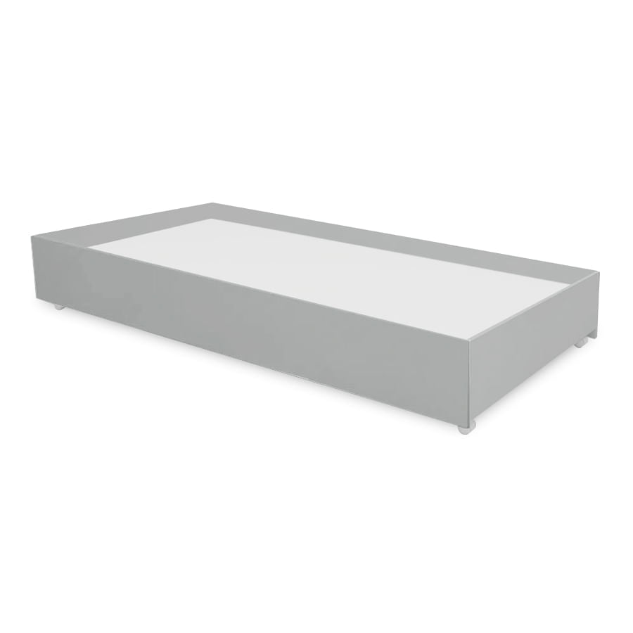 Cama Solteiro Auxiliar Cinza Harbor