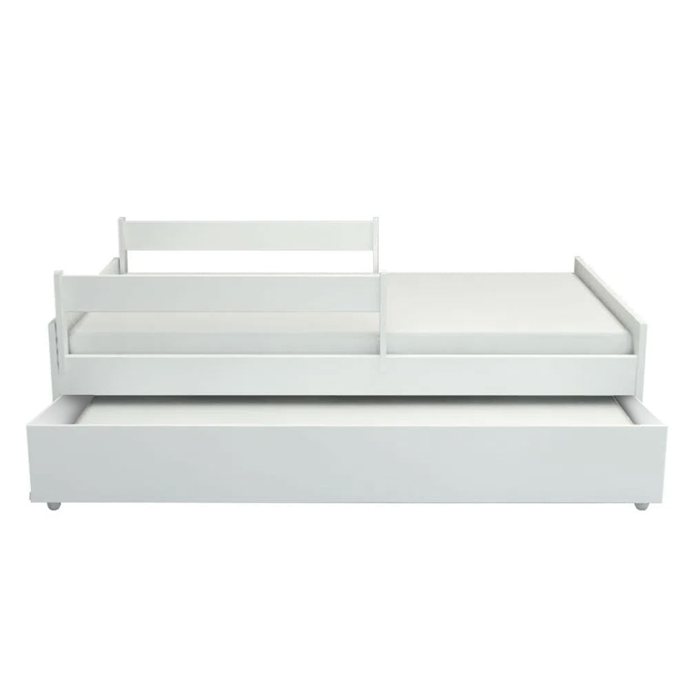 Cama Up 2 em 1 com Cama Auxiliar - Branco