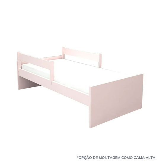 Cama Up 2 em 1 Montessoriana - Rosa Claro