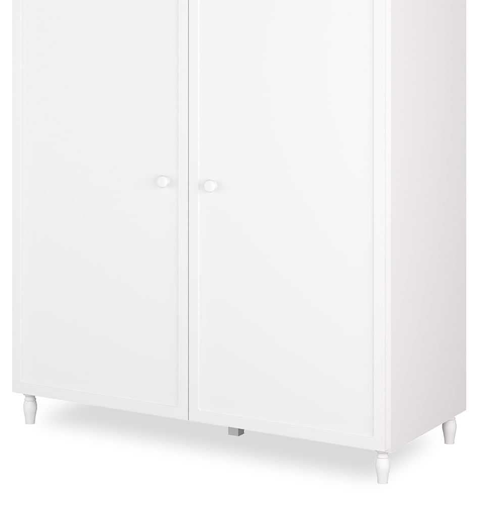 Roupeiro Monet 2 Portas - Branco