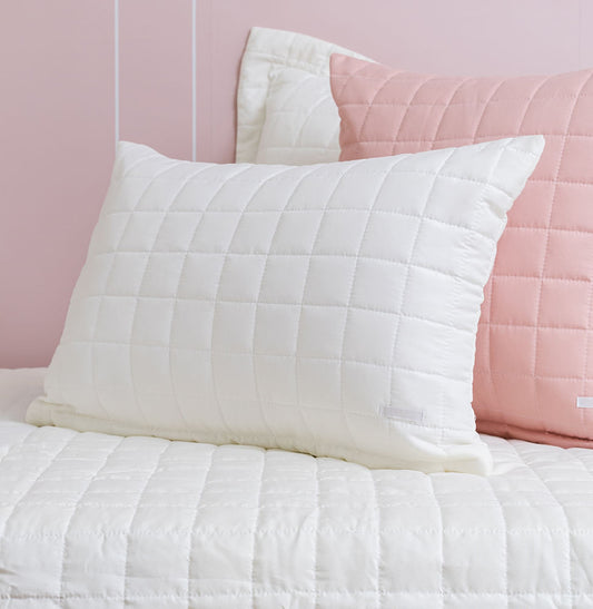 Capa de Almofada Quadradinho Cru 60x40