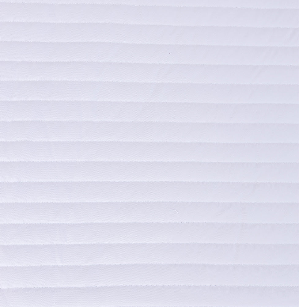 Capa de Almofada Listras - Branco 60x40