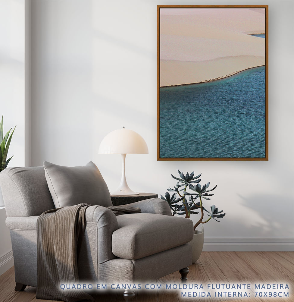 Quadro Duna Centro - Vertical