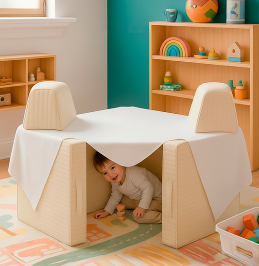 Sofá Infantil Play - Bege