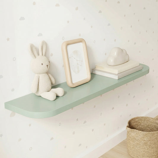 Prateleira Curva Nature – Verde