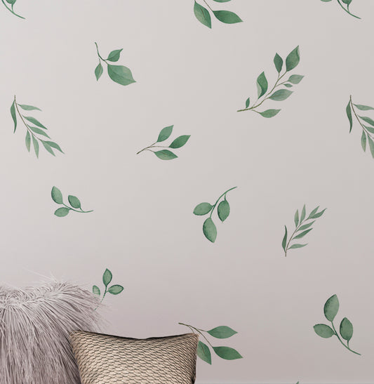 Papel de Parede Cola Folhas Nature 3,00 x 2,70m - Bota Fora