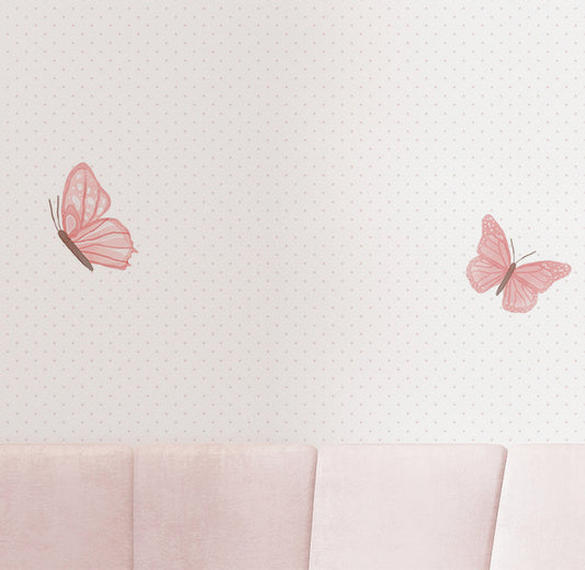 Papel de Parede Infantil Borboletas da Mali