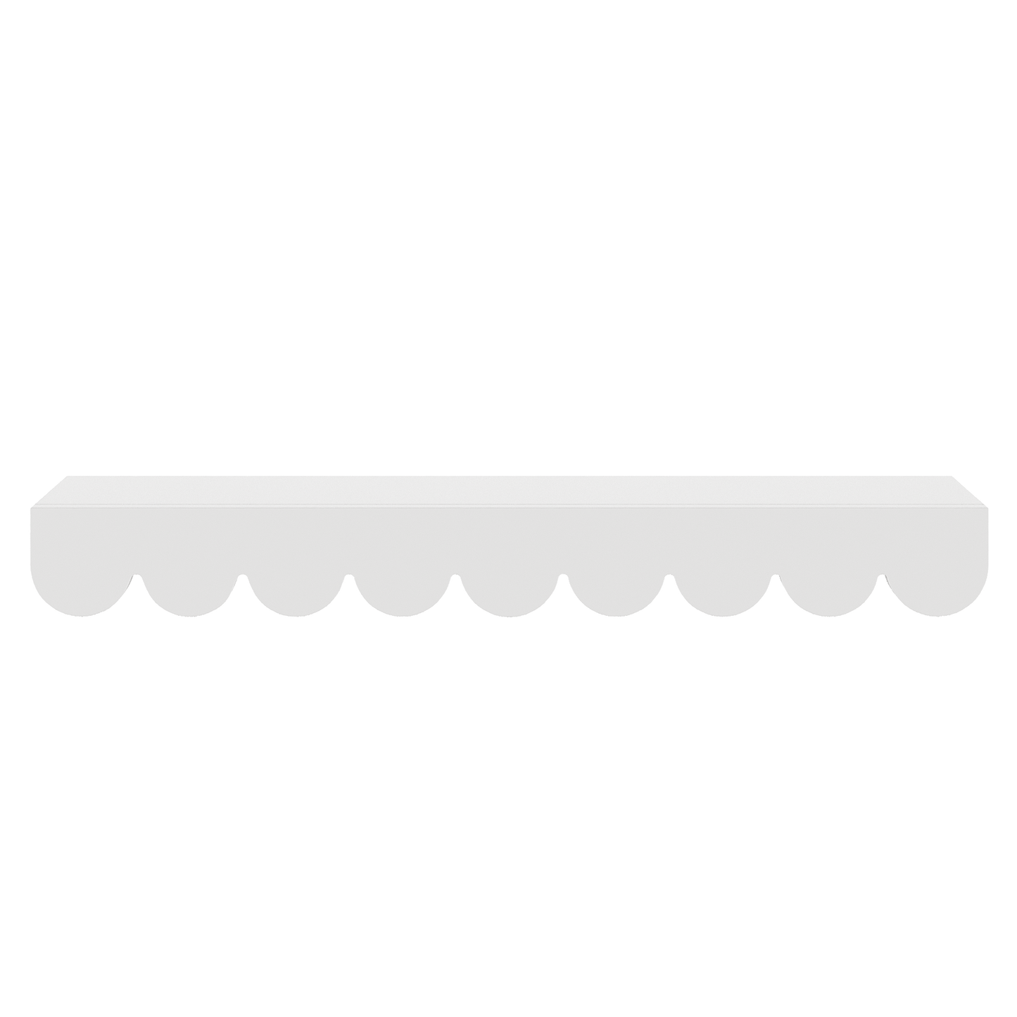 Prateleira Ondinhas 60cm – Branco