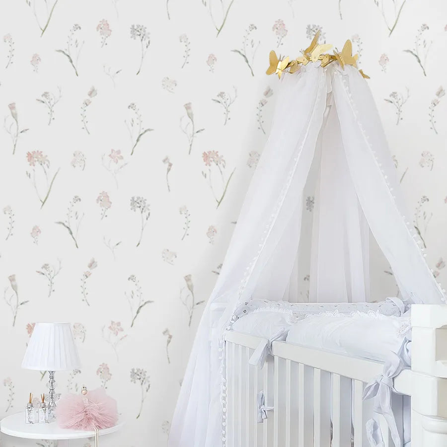 Papel de Parede Floral Liv