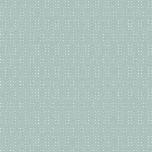 Papel de Parede Infantil Mini Poá Fundo Verde