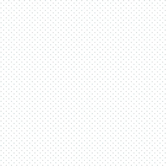 Papel de Parede Infantil Mini Poá Azul Clássico