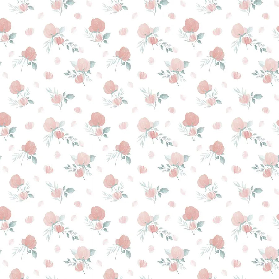 Papel de Parede Infantil Tulipas Nature