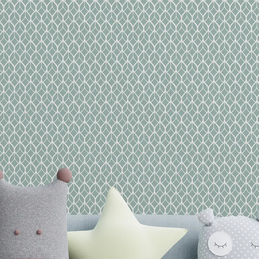 Papel de Parede Folhas Malva