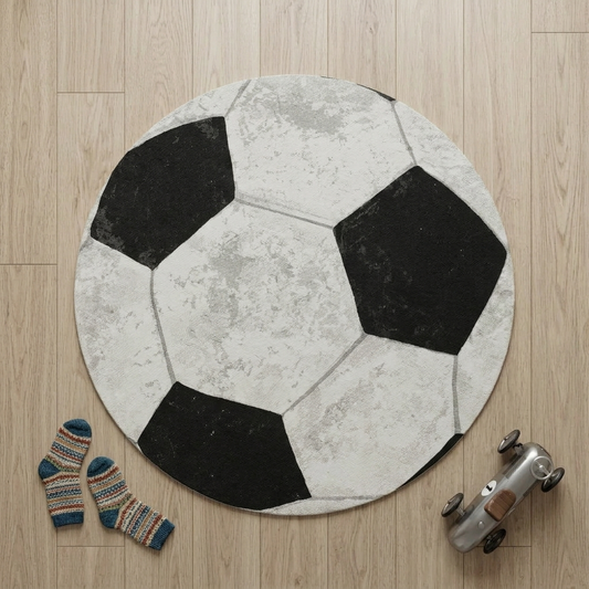 TAPETE INFANTIL BOLA DE FUTEBOL - 1,33