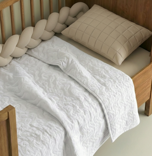 Colcha Para Berço Infinity - Branco