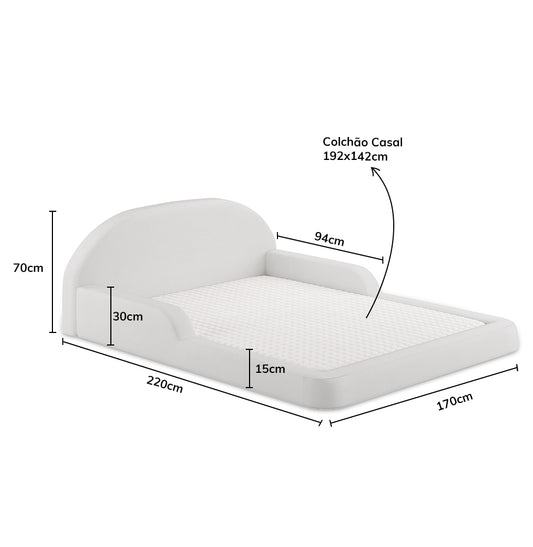 CAMA MONTESSORIANA LUMI CASAL - CINZA