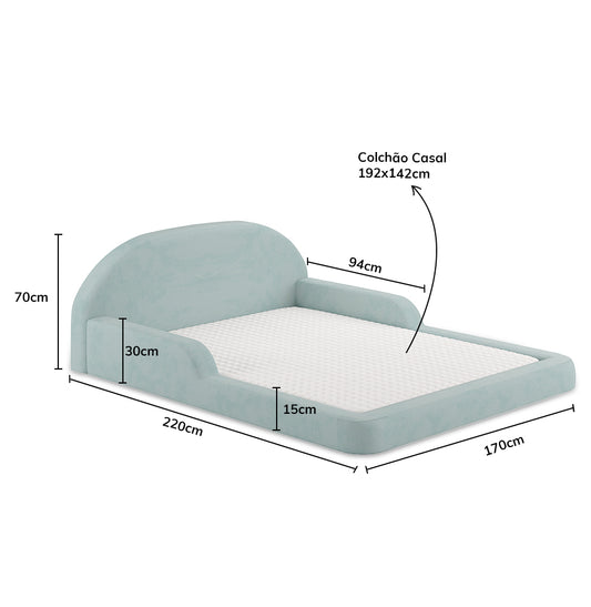 CAMA MONTESSORIANA LUMI CASAL - VERDE