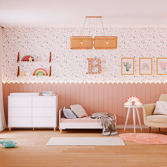 Quarto de Bebê Terraço Natural e Divertido