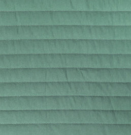 Colcha com Elástico para Berço Listra - Verde Seco