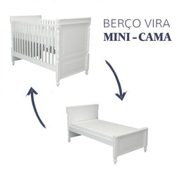 Berço Siena Branco Fosco