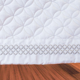 Kit Cama Atenas Cinza - 6 Peças