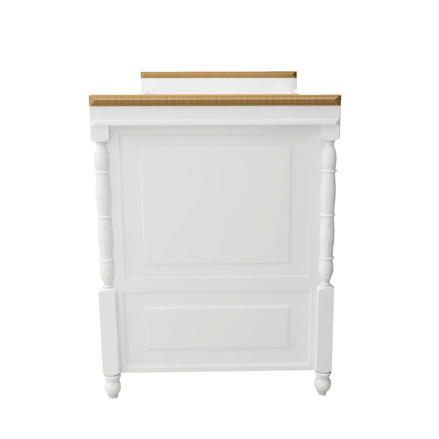 Berço Siena Branco e Jequitibá