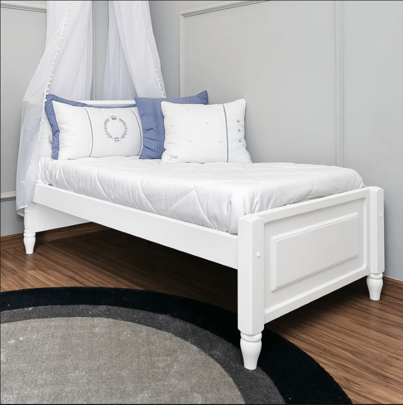 Berço Siena Branco e Jequitibá