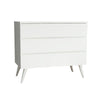 Cômoda de Bebê Viena Branco Fosco