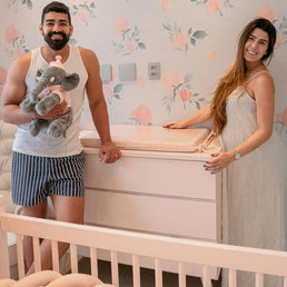 Cômoda de Bebê Viena Branco Fosco