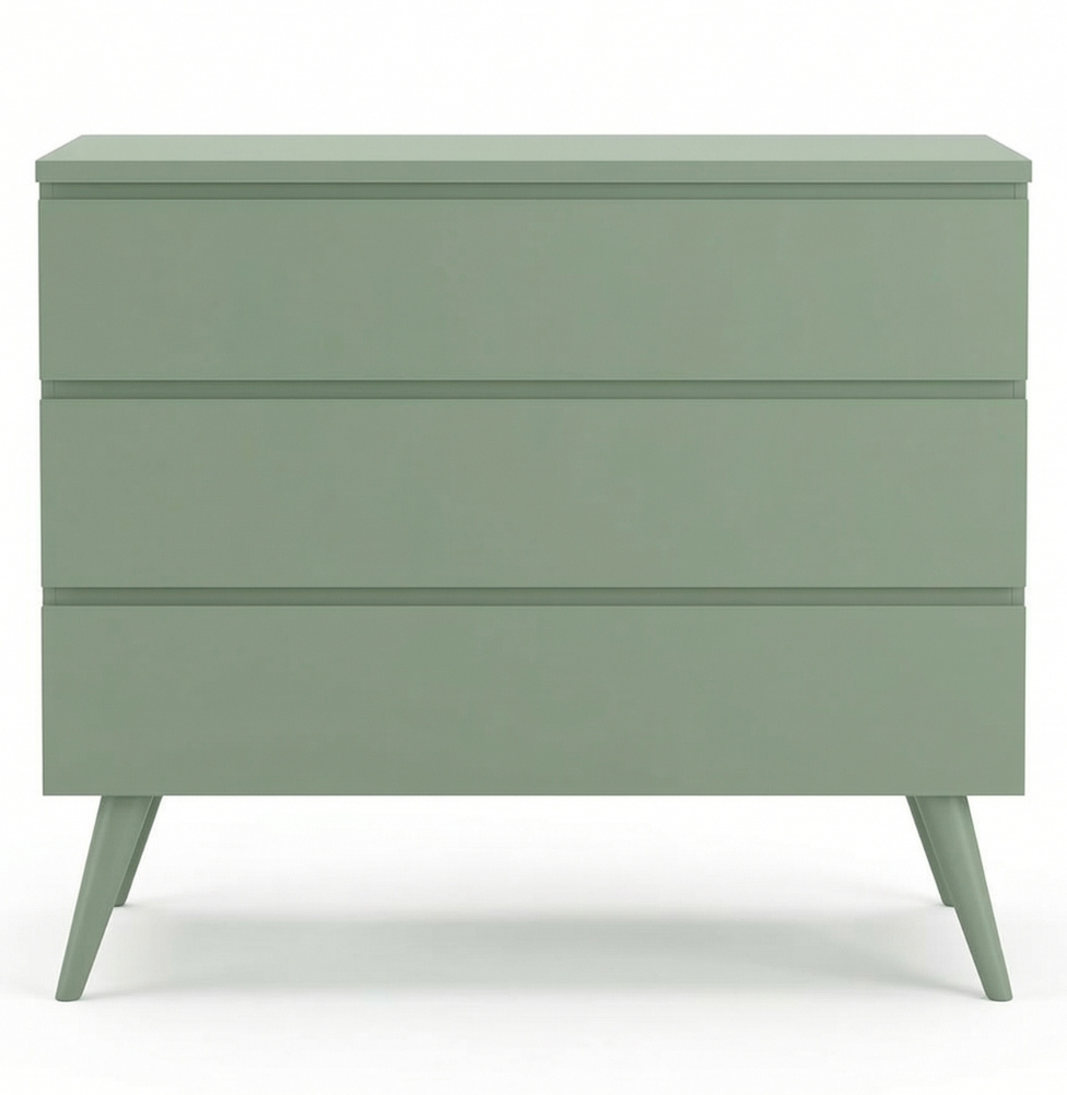 Cômoda de Bebê Viena Verde Jardim
