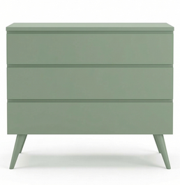 Cômoda de Bebê Viena Verde Jardim