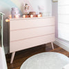 Cômoda de Bebê Viena Rosa Claro