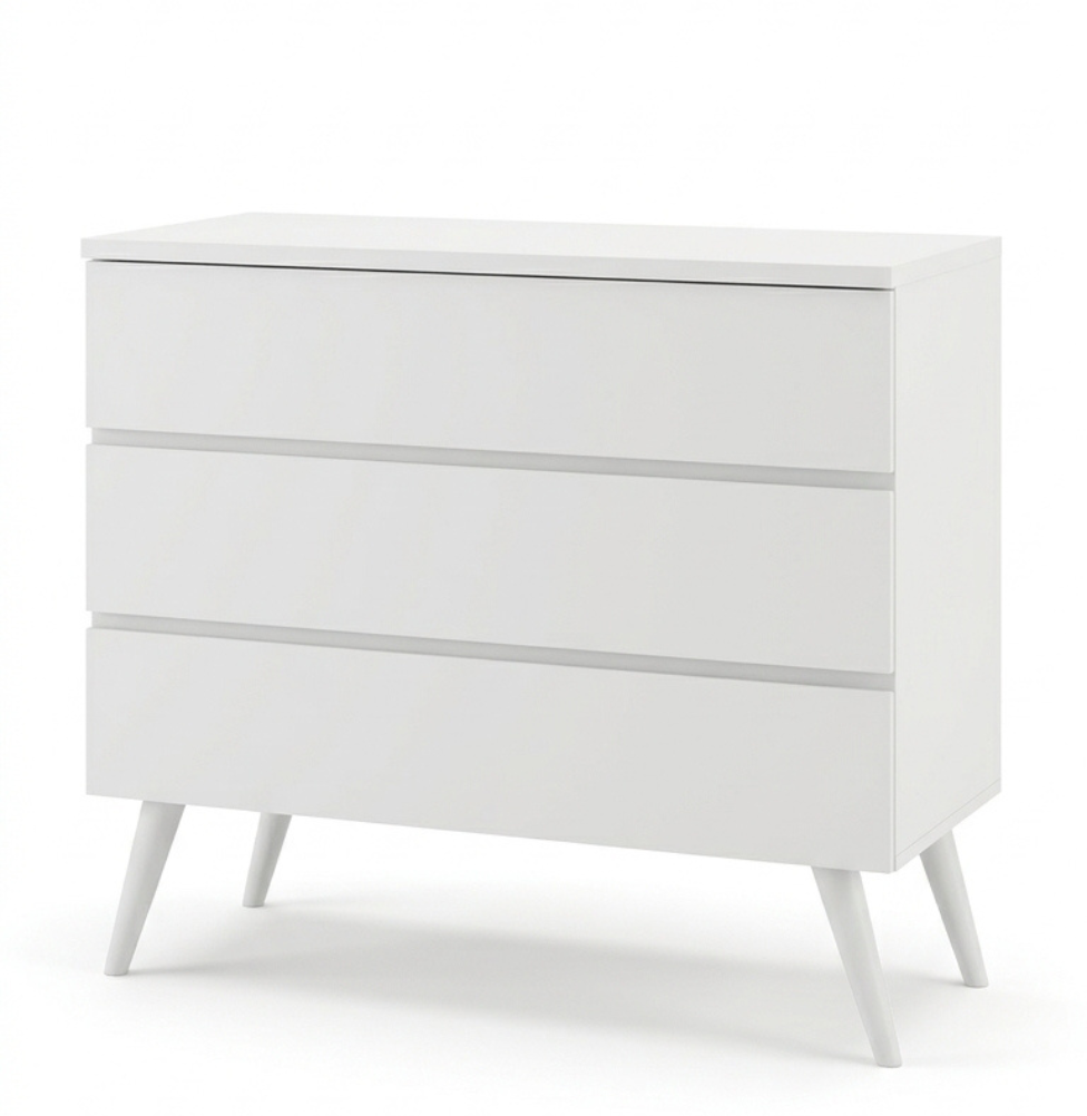 Cômoda de Bebê Viena Cinza Harbor