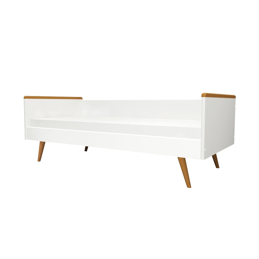 Cama Babá Viena Branco e Mel