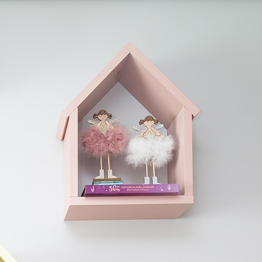 Nicho Casinha Viena Rosa Claro