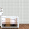 Papel de Parede Infantil Vichy Cinza Claro
