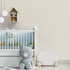 Papel de Parede Infantil Mini Arabesco Bege