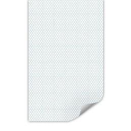 Papel de Parede Infantil Mini Arabesco Invertido Azul Claro