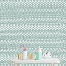 Papel de Parede Infantil Onda Malva