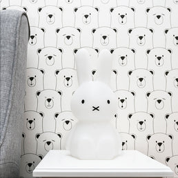 Papel de Parede Infantil Montanha de Urso Preto