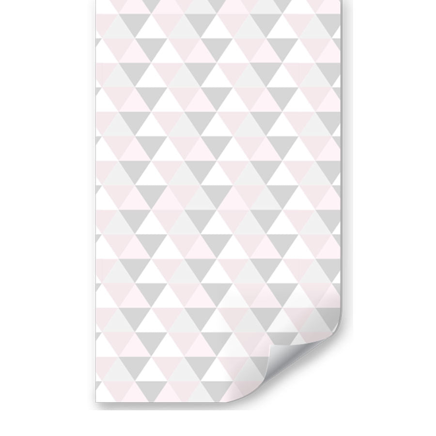 old-Papel de Parede Triângulos Rosa
