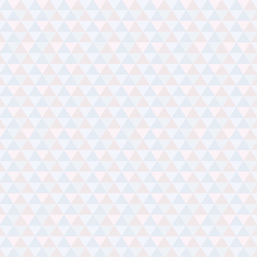 Papel de Parede Infantil Triângulos Azul