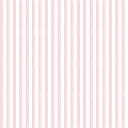 Papel de Parede Infantil Listra Média Aquarela Rosa