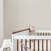 Papel de Parede Infantil Listra Fina Bege