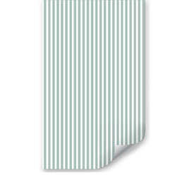 Papel de Parede Infantil Listra Fina Verde