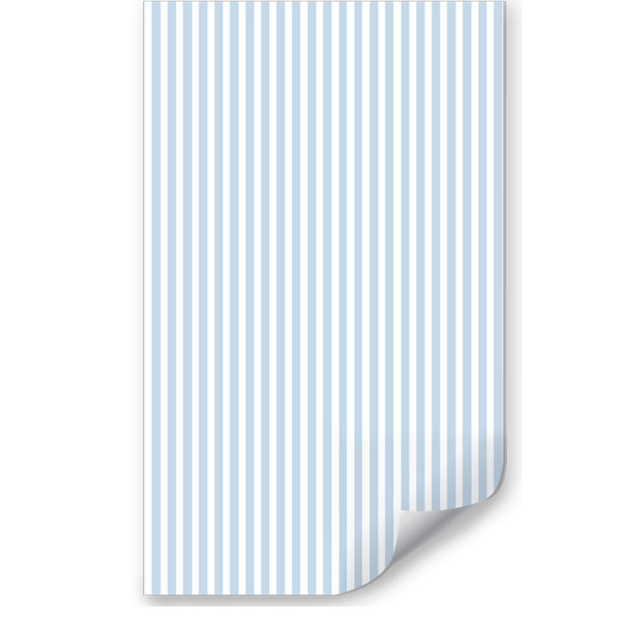 old-Papel de Parede Listra Fina Azul